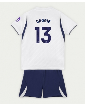 Billige Fotballdrakt Tottenham Hotspur Destiny Udogie #13 Replika Hjemmedraktsett Barn 2026-27 Kortermet (med bukser)